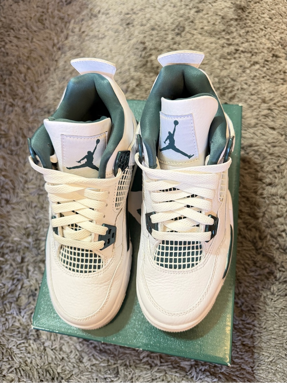 Air Jordan 4 Oxidized Green Sneakers